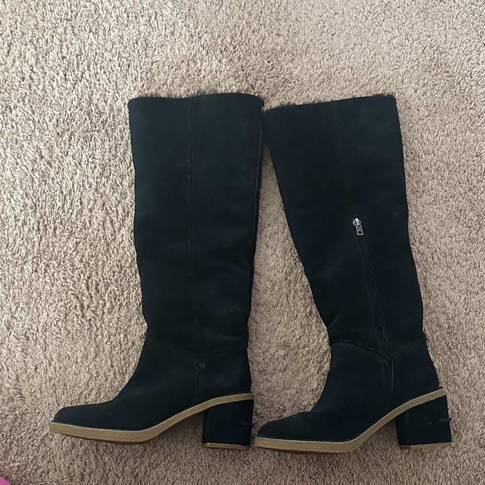 UGG Black Over the Knee Boots